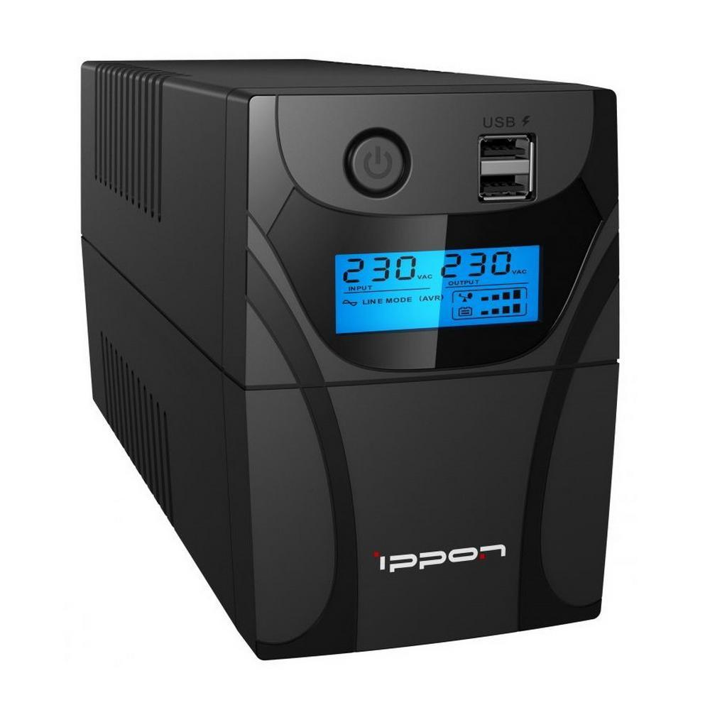 Ippon Back Power Pro II 500 black {1030299} - фото 1 - id-p212720825