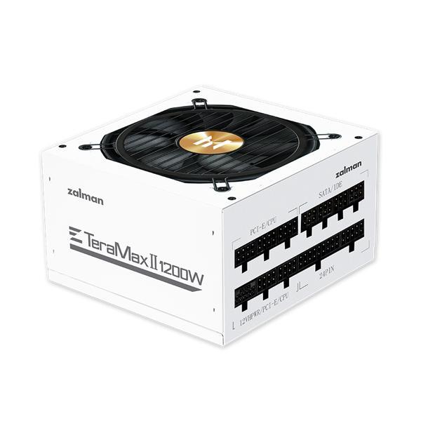 Блок питания Zalman ZM1200-TMX2 WH, 1200W, ATX12V v2.52, APFC, 12cm Fan, 80+ Gold Gen5, Full Modular, White, - фото 1 - id-p218190430