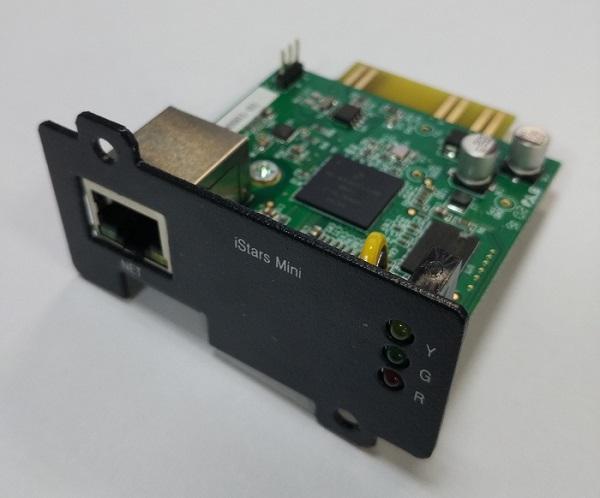 Источник бесперебойного питания IRBIS UPS Network Communication Card, RJ45, RS232