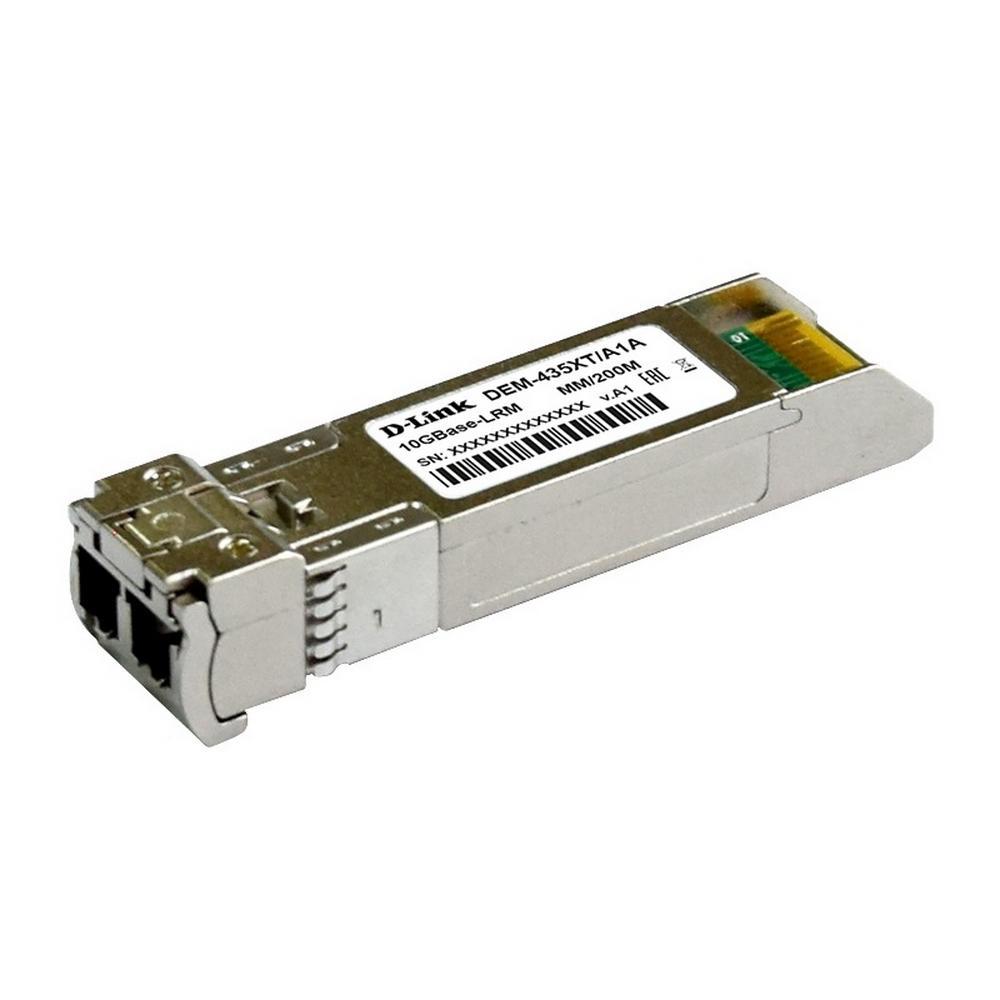 D-Link 435XT/A1A PROJ SFP-трансивер с 1 портом 10GBase-LRM для многомодового оптического кабеля (до 200 м) - фото 1 - id-p219836257