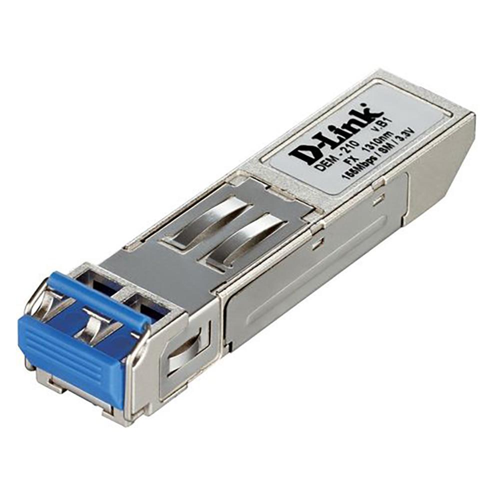 D-Link DEM-210/B1A SFP-трансивер с 1 портом 100Base-LX для одномодового оптического кабеля (до 15 км)