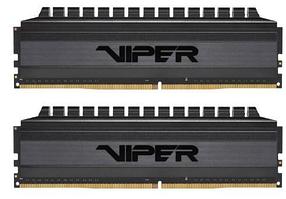 Оперативная память DDR4 8Gb KiTof2 PC-25600 3200MHz Patriot Viper 4 Blackout (PVB48G320C6K) CL16