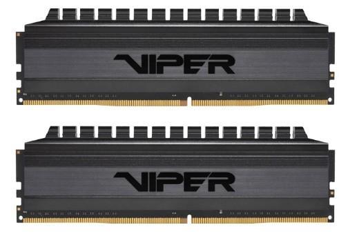 Оперативная память DDR4 8Gb KiTof2 PC-25600 3200MHz Patriot Viper 4 Blackout (PVB48G320C6K) CL16 - фото 1 - id-p203910105