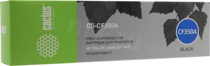 Картридж Cactus CS-CF350A Black для HP LJ Pro M153/M176/M177 - фото 1 - id-p212698132