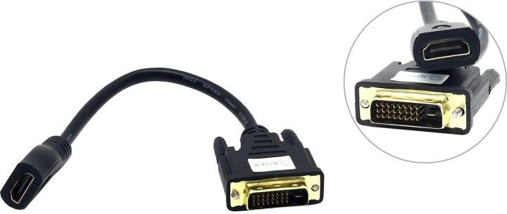 5bites BC-HDF2DVI Кабель-адаптер HDMI F - DVI-D 25M - фото 1 - id-p212700594