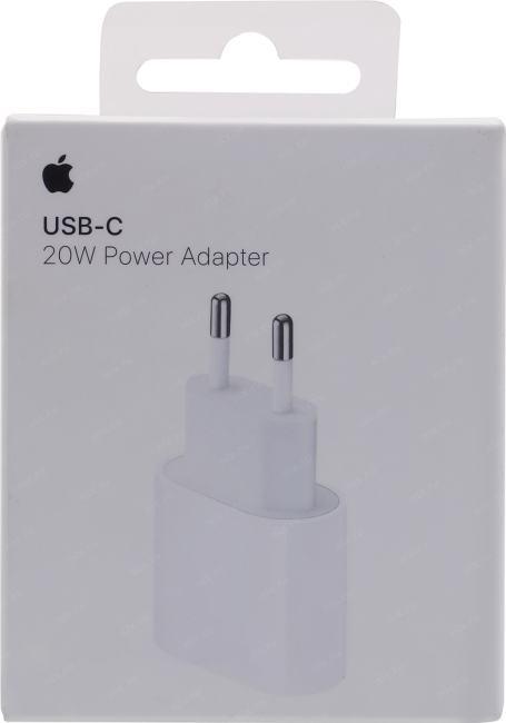 Сетевая зарядка Apple USB-C Power Adapter 20W MHJE3ZM - фото 1 - id-p212703683