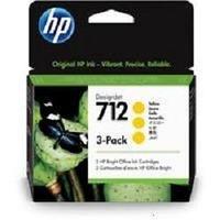 Картридж HP 3ED79A (№712) Tri-Pack Yellow для HP DJ T210/230/250/630/650