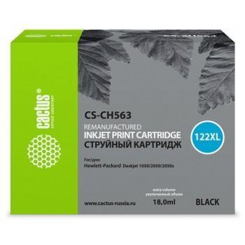Картридж Cactus CS-CH563 (№122XL) Black для hp DJ 1050/2050/2050s (восстановлен из б/у) CS-CH563 - фото 1 - id-p212724176