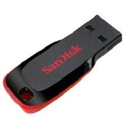 Накопитель SanDisk Cruzer Blade SDCZ50-032G-B35 USB2.0 Flash Drive 32Gb (RTL) - фото 1 - id-p204401748