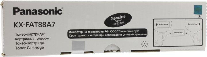 Тонер Panasonic KX-FAT88A(7) для KX-FL401/402/403 KX-FLC411/412/413 - фото 1 - id-p211966586