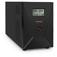 EP287660RUS ИБП ExeGate SpecialPro Smart LLB-3000.LCD.AVR.EURO.RJ.USB 3000VA/1800W, LCD, AVR,4евро,RJ45/11,USB