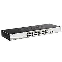 D-Link DGS-1210-26/F3A Настраиваемый коммутатор WebSmart с 24 портами 10/100/1000Base-T и 2 портами 1000Base-X