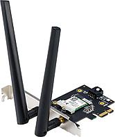 Адаптер ASUS PCE-AXE5400//WIFI 802.11ax, 2402 + 574Mbps, PCI-E Adapter, 2 antenna; 90IG07I0-ME0B10