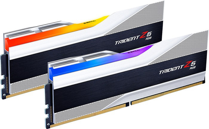 Оперативная память DDR5 32Gb KiTof2 PC-64000 8000MHz G.Skill Trident Z5 RGB (F5-8000J3848H16GX2-TZ5RS) - фото 1 - id-p215072507