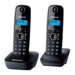 Panasonic KX-TG1612RUH (серый) {Доп трубка в комплекте,АОН, Caller ID,12 мелодий звонка,поиск трубки} - фото 1 - id-p214285268