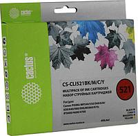 Картридж Cactus CS-CLI521BK для Canon PIXMA MP540/550/620/630/640/980/990 MX860 PIXMA iP3600/4600/4700