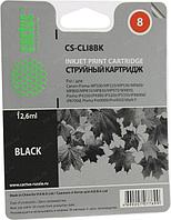 Картридж Cactus CS-CLI8BK для CANON PIXMA MP500/520/530/600/800/810/830/970 PIXMA iP4200/4300/5200/5300/6600D