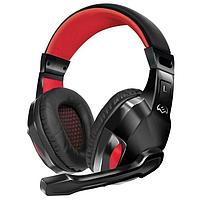 Наушники с микрофоном SVEN AP-G857MV Black-Red (с регулятором громкости шнур 2.2м)