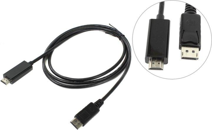 VCOM CG494-B-1.8м Кабель-адаптер DisplayPort - HDMI 1.8м - фото 1 - id-p203911014