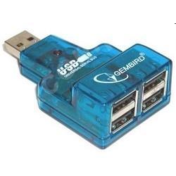 Разветвитель Gembird UHB-CN224 USB2.0 Hub 4 port - фото 1 - id-p212700067