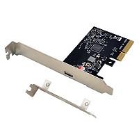 Контроллер Orient AM-U3242PE-C (RTL) PCI-Ex4 USB3.2 1 port-ext USB3.2-C 1 port-ext