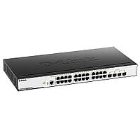 D-Link DGS-3000-28L/B1A Управляемый коммутатор 2 уровня с 24 портами 10/100/1000Base-T и 4 портами 1000Base-X