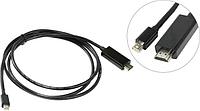 VCOM CG695-B-1.8м Кабель-адаптер miniDisplayPort - HDMI 1.8м