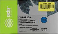Картридж струйный Cactus CS-B3P23A №727 фото черный (130мл) для HP DJ T920/T1500