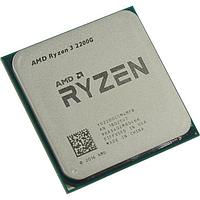 Процессор CPU AMD Ryzen 3 2200G, 4/4, 3.5-3.7GHZ, 384KB/2MB/4MB, AM4, 65W, Radeon Vega 8, YD2200C5M4MFB OEM