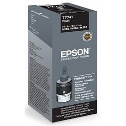 EPSON C13T77414A Контейнер с черными чернилами M100, M200, M105, черный, 140мл. (cons ink) - фото 1 - id-p213166791