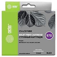 CACTUS LC-970BK Картридж для Brother Brother DCP-135C/150C/MFC-235C/260C, (22.6мл), черный