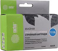 Картридж Cactus CS-CZ133 (№711XL) Black для HP DJ T120/T520