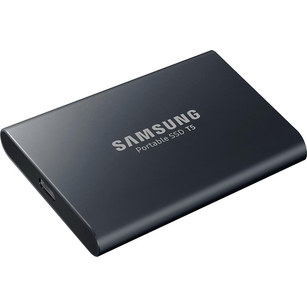 Тведотельный накопитель SSD Samsung T7 External 1Tb (1024GB) GREY TOUCH USB 3.2 (MU-PC1T0T/WW) - фото 1 - id-p214522739