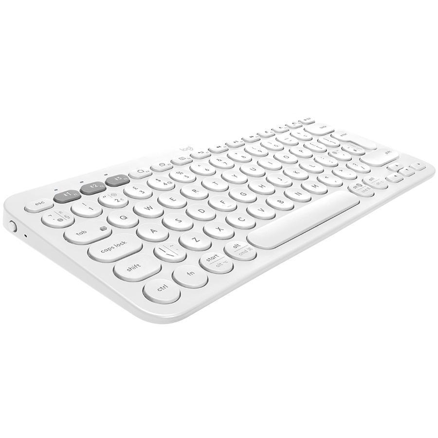 Клавиатура Logitech Europe S.A.. Logitech Keyboard K380 Dark Offwhite Wireless Bluetooth RTL, Multi-Device - фото 1 - id-p211689154