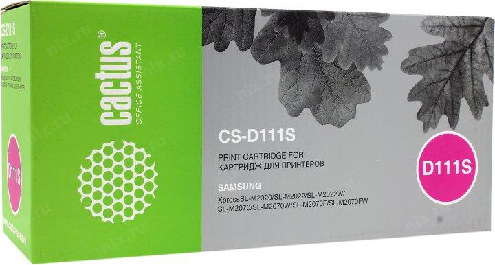 Картридж Cactus CS-D111S для Samsung SL-M2020/22/70 - фото 1 - id-p211966660