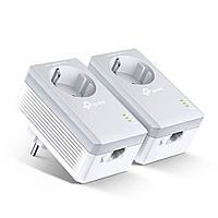 Сетевая карта TP-LINK TL-PA4010PKIT AV600 Nano Powerline Adapter Kit (2 адаптера1UTP 100Mbps Powerline