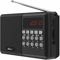 Ritmix RPR-001 Black Радиоприёмник (FM USB microSD Li-Ion)