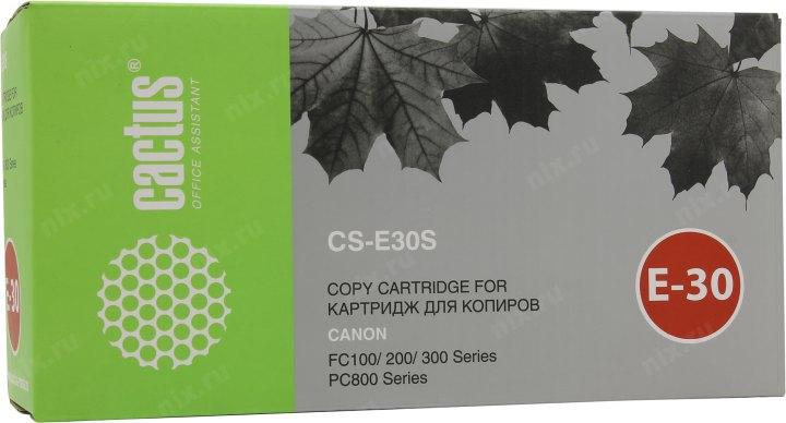 Картридж Cactus CS-E30(S) для Canon FC100/200/300 серии - фото 1 - id-p212709170