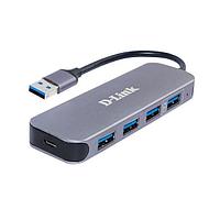 D-Link DUB-1340/D1A Концентратор с 4 портами USB 3.0 (1 порт с поддержкой режима быстрой зарядки)