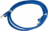 Патч-корд Lanmaster LAN-PC45/U5E-2.0-BL UTP вилка RJ-45-вилка RJ-45 кат.5е 2м синий LSZH (уп.:1шт)