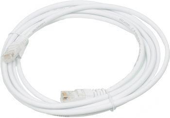 Патч-корд Lanmaster LAN-PC45/U5E-3.0-WH UTP вилка RJ-45-вилка RJ-45 кат.5е 3м белый LSZH (уп.:1шт) - фото 1 - id-p212703022