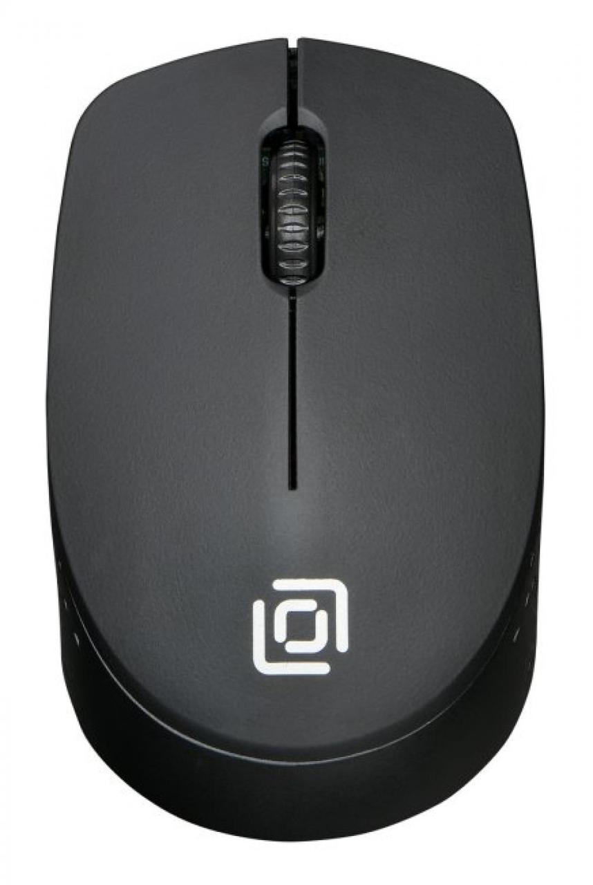 Манипулятор OKLICK Wireless Optical Mouse 486MW Black (RTL) USB 3btn+Roll 1196555 - фото 1 - id-p211090742