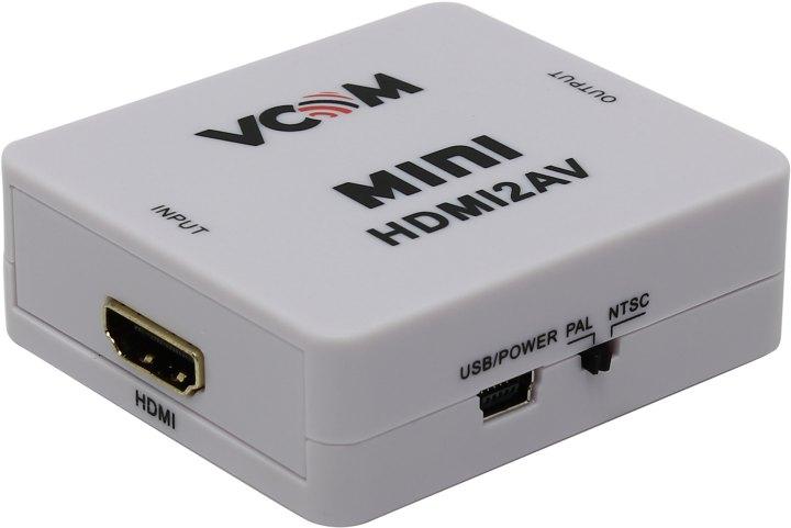 VCOM DD494 HDMI to AV Converter (RTL) (HDMI in RCA out) - фото 1 - id-p212700546