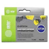 Картридж Cactus CS-EPT0734 Yellow для Epson С79/90/110СХ3900/4900/5900/7300/8300/9300