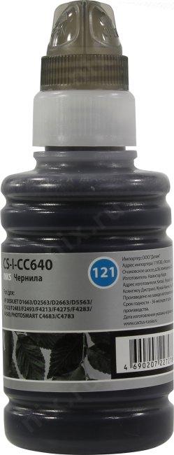 Чернила Cactus CS-I-CC640 Black 100мл для HP DJ D1663/2563/2663/5563F2423/2483/2493/4213/4275/4283 - фото 1 - id-p212698326