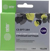 Картридж Cactus CS-EPT1284 Yellow для Epson S22/SX125/SX420/SX425/BX305