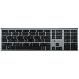 Клавиатура OKLICK 890S Grey USB 109КЛ беспроводная 1196549 - фото 1 - id-p211091568