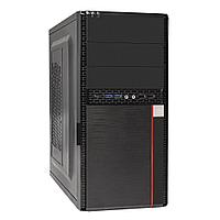 Корпус Minitower Exegate BA-204U Black MicroATX 400W (24+4пин) EX284037RUS