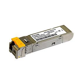 D-Link S310R/10KM/A1A PROJ Промышленный WDM SFP-трансивер с 1 портом 1000Base-BX-U (Tx:1310 нм, Rx:1550 нм)