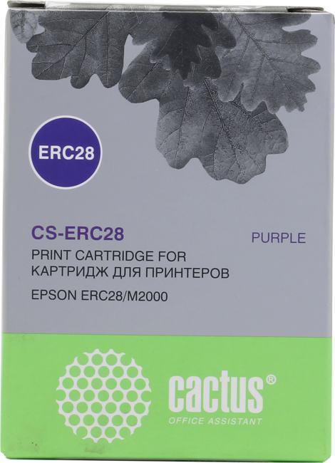 Картридж Cactus CS-ERC28 Purple для Epson ERC28/M2000 - фото 1 - id-p212726798